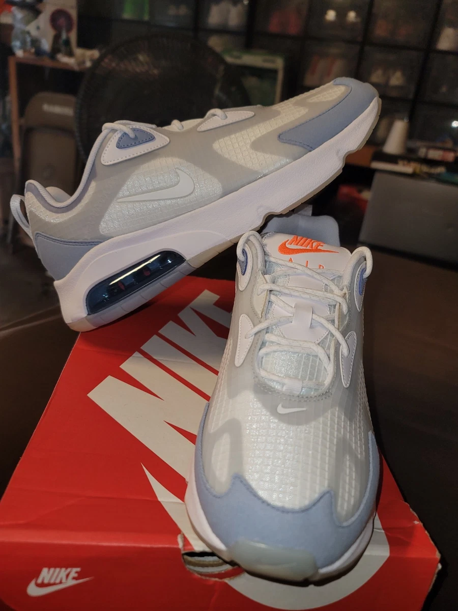 Nike Air‎ Max 200 White Blue Orange Running Shoes CJ0575-100 Men’s Sz 11 Nike Air Max 200 SE Men main image 4