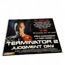 1991 Terminator 2 Judgment Day movie poster