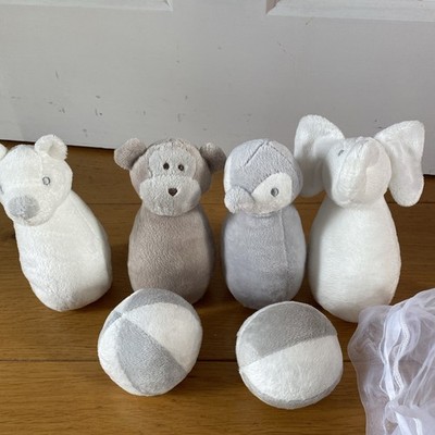 Neu Little White Company Weichtierkegeln, - Blicksack beschädigt 