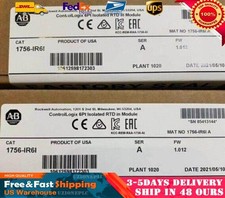 New Sealed Allen Bradley 1756-IR6I / A ControlLogix 6 Pt Isolated RTD In Module