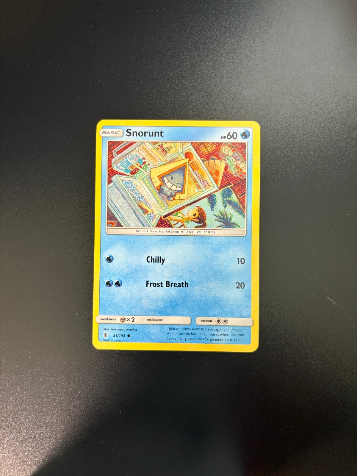 Snorunt Common SM - Guardians Rising 31/145 NM