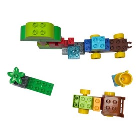 27 of 38 Bricks from Lego Duplo Disney Jake Neverland Pirates Beach Racing 10539