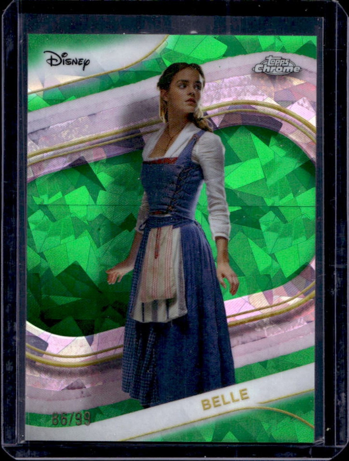 Belle 2025 Topps Chrome Disney #125 Refractor Price Guide - Sports