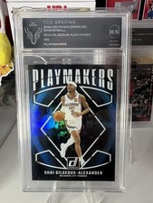 2024-25 Panini Donruss - Playmakers Shai Gilgeous-Alexander #10 TCG 8.5 SGA