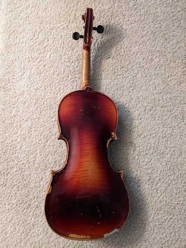 Violino Antonio Stradivari Cremonensis Faciebat Anno 1722. Per ricambi o riparazioni - Foto 2 di 22