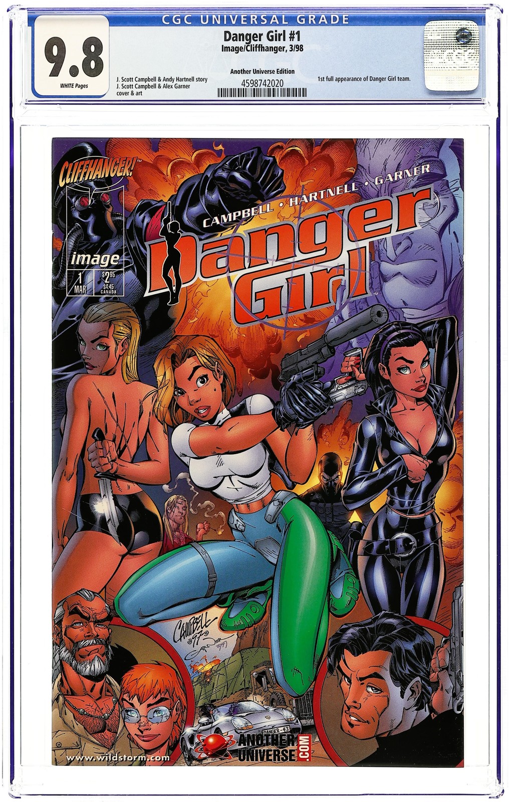 Danger Girl #1 (Another Universe Gold Variant) Value - GoCollect