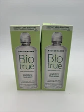 2 PK - Bausch + Lomb Biotrue Multi-Purpose Contacts Solution  10 oz Ea Exp 07/26