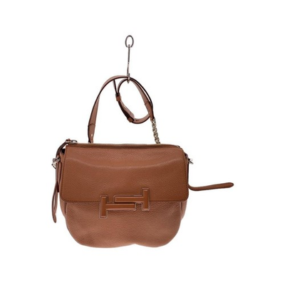 #ad #ad Tod S Double T Shoulder Bag Leather Orn Snap Parts Removed $378.05