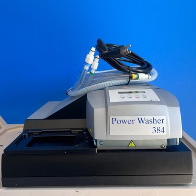 Tecan PW384 Power Plate Washer Basic Microplate Washer 100 240V P/N 16029900