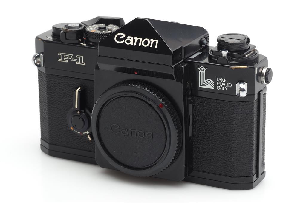 Canon F-1 Black Paint Lake Placid 1980 Olympic Games #644898
