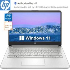 HP Newest 14" Business Laptop,Intel Celeron N4120 4GB 128GB Storage