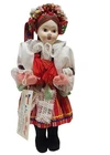 Vintage Czech Bokroj Folk Doll 10” Handmade Folk Traditional Kroj Outfit w/Tags
