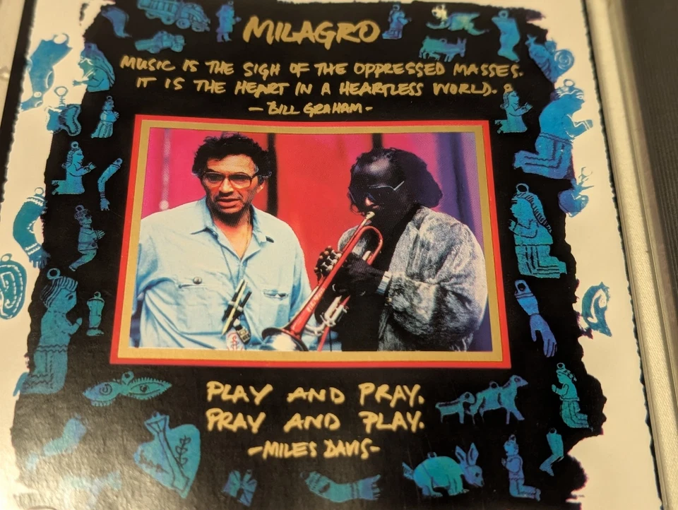 Carlos Santana - Milagro - 1992 Latin Rock Somewhere in heaven Saja/Right on - Bild 2 von 4