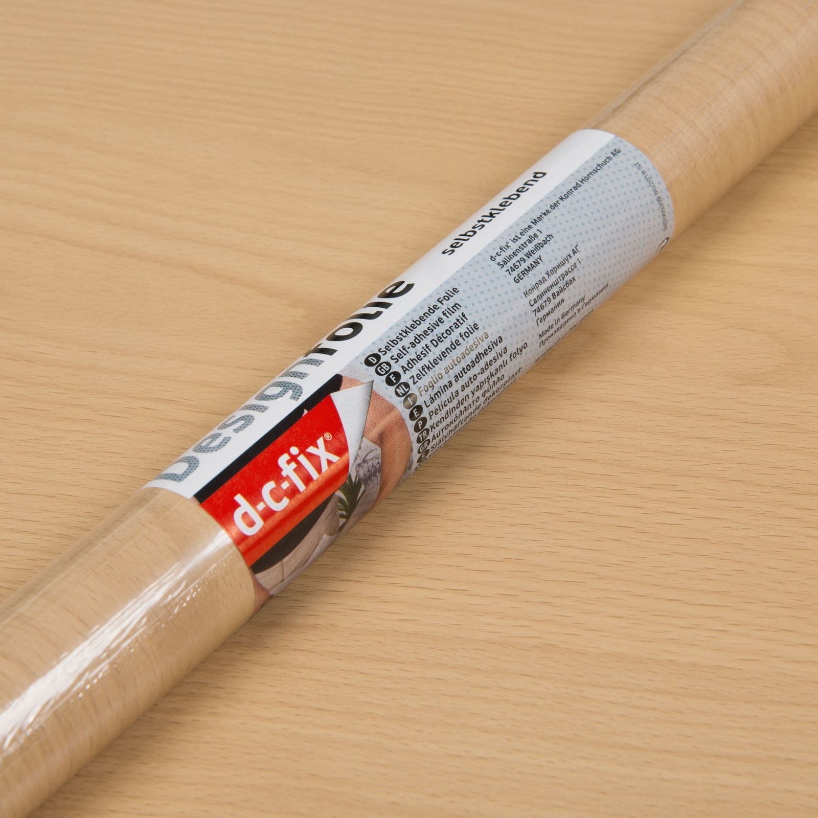 d-c-fix Vinyl Wrap Tyrol beech 67,5 cm x 2 m – Sticky Back Plastic | Self Adhesive Vinyl for Furniture, Kitchen Cabinets, Table & Window Sills – DIY Peel and Stick Wrap – Wipe Clean & Durable - Image 9