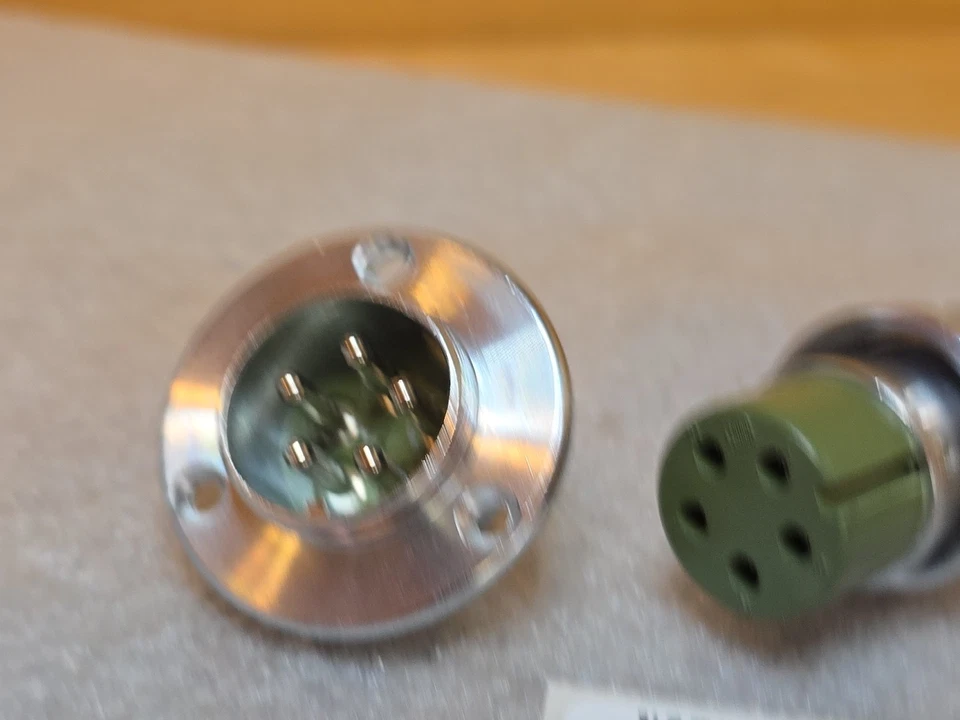 Juego de 5 enchufes macho hembra Nanaboshi 41-607 NUEVO Foto 2 de 4