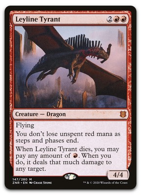 Leyline Tyrant #147 (NM) Zendikar Rising ZNR Magic MTG