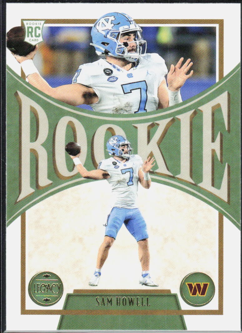 2022 Panini Legacy Sam Howell Rookie #145