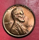 1960 GEM Uncirculated "SMALL DATE" LINCOLN CENT "FULL RED" Coin!