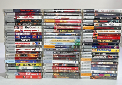Sony PSP UMD Videos - Pick and Choose from a HUGE Lot Sony PSP UMD Videos - Pick and Choose from a HUGE Lot