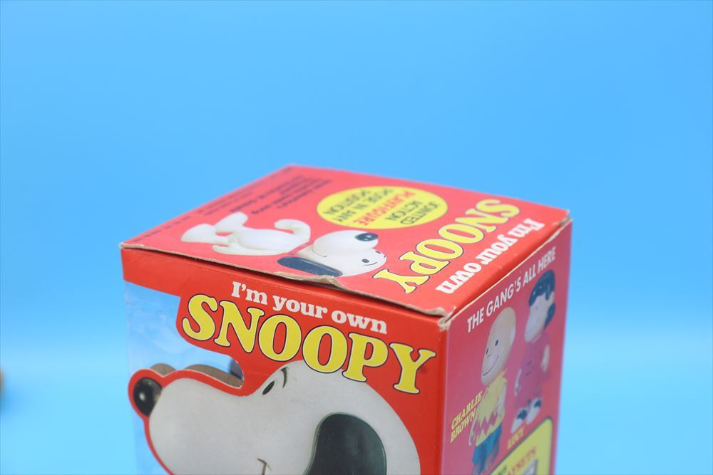 70s Determined SNOOPY Action Doll With Box Vintage Snoopy 70s Determined SNOOPY Action Doll With Box Vintage Snoopy