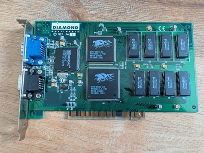 Diamond Monster 3D   3dfx Voodoo 1 (4MB) PCI   TESTED - REV E
