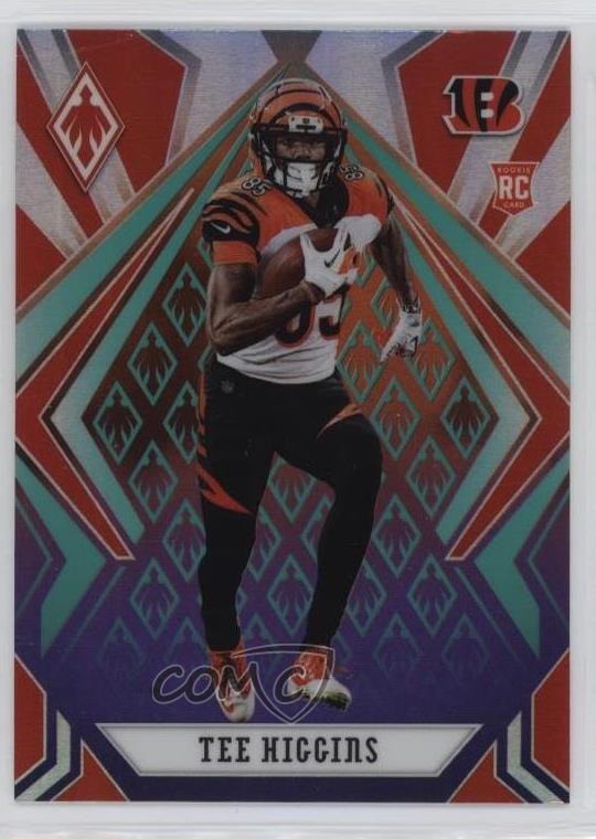 2020 Panini Phoenix Rookies Color Burst Tee Higgins #110 0a0s