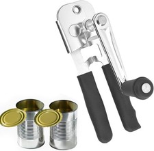 Commercial Can Opener,Hand Crank Can Opener,Stainless Steel Manual Can Opener