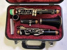 YAMAHA YCL-27 Bb Clarinet w/ Mouthpiece Ligature Tested Good Condition Japan