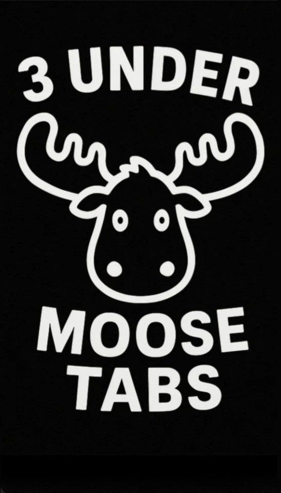 Tres pestañas de tiro de cuero debajo del alce - hechas a mano Foto 3 de 3