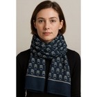 Owl Scarf Viscose Rectangular 38 X 74 inches