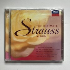 Ultimate Strauss Album by Vienna Philharmonic Orchestra 2CD, 1998