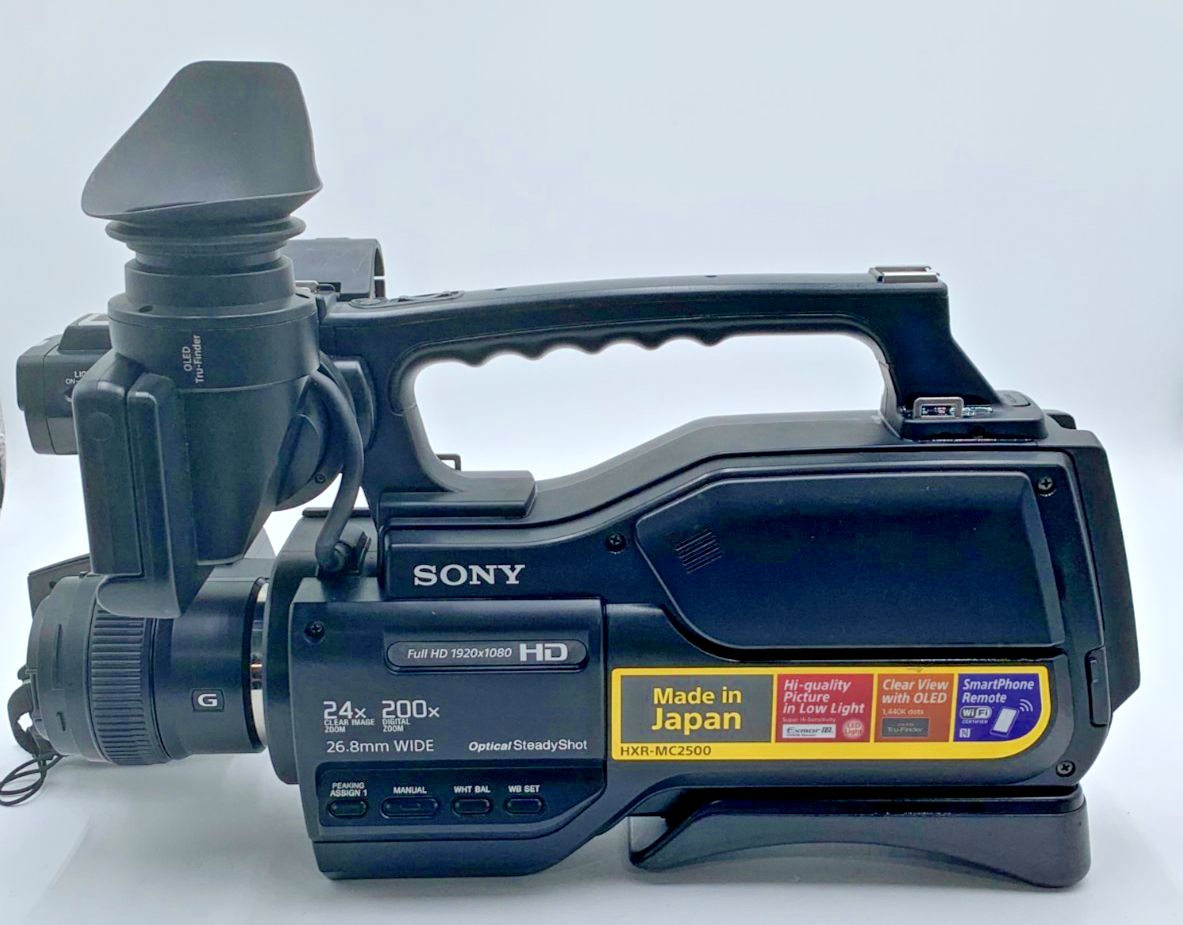 SONY HXR-MC2500 24x Optical Zoom 200x Digital Zoom Full HD