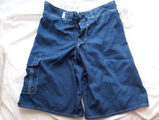 Hang Ten Swim Trunks Mens Blue Beach Board Shorts Size S Small