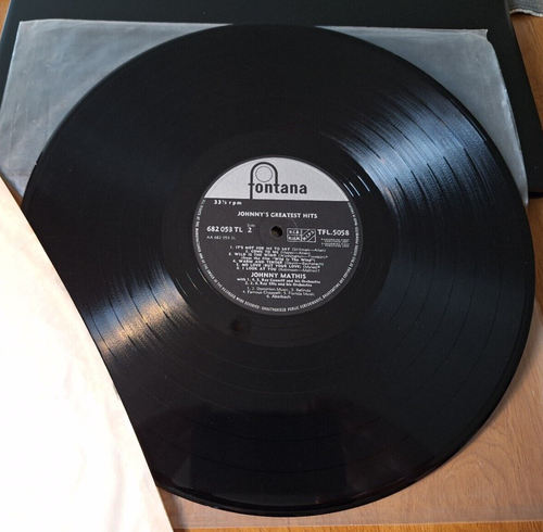 Johnny Mathis – Johnny's Greatest Hits: Vinyl LP. Fontana. UK, 1958. VG+ - Picture 5 of 6