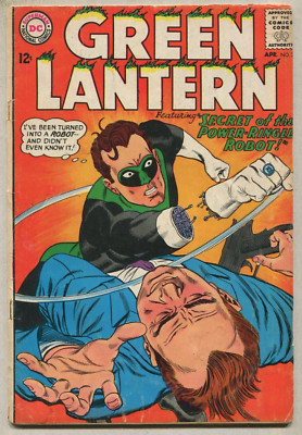 Green Lantern #36 VG+ Secret Of The Power Ringed Robot DC Comics SA