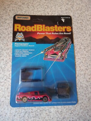MATCHBOX ROAD BLASTERS ROADBLASTERS RAMPAGER PINK SAUBER C CLASSEAGLE ATARI RARE