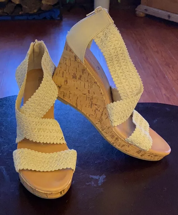 Off white cheap wedge sandals