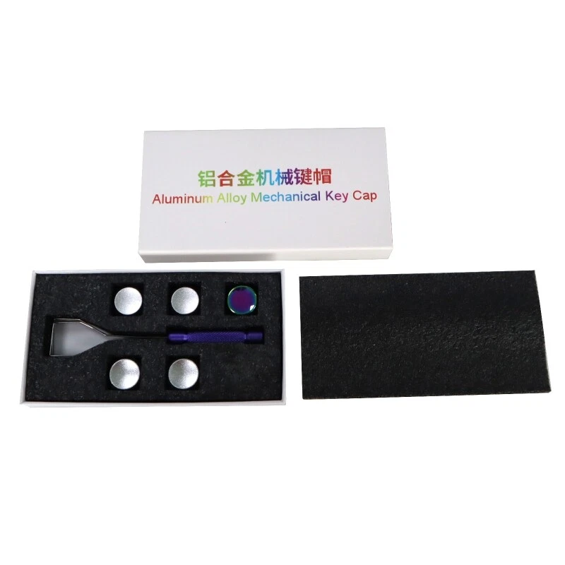 High-Quality Gaming Mechanical Keyboard Keycap Set with Plating & Oxidation Finish