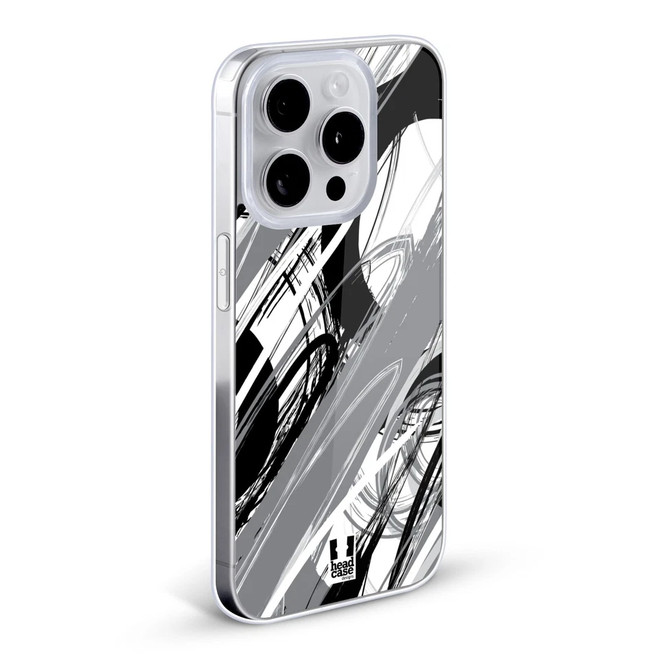 FUNDA DE GEL SUAVE HEAD CASE DESIGNS GARABATOS PARA TELÉFONOS APPLE iPHONE Foto 2 de 4