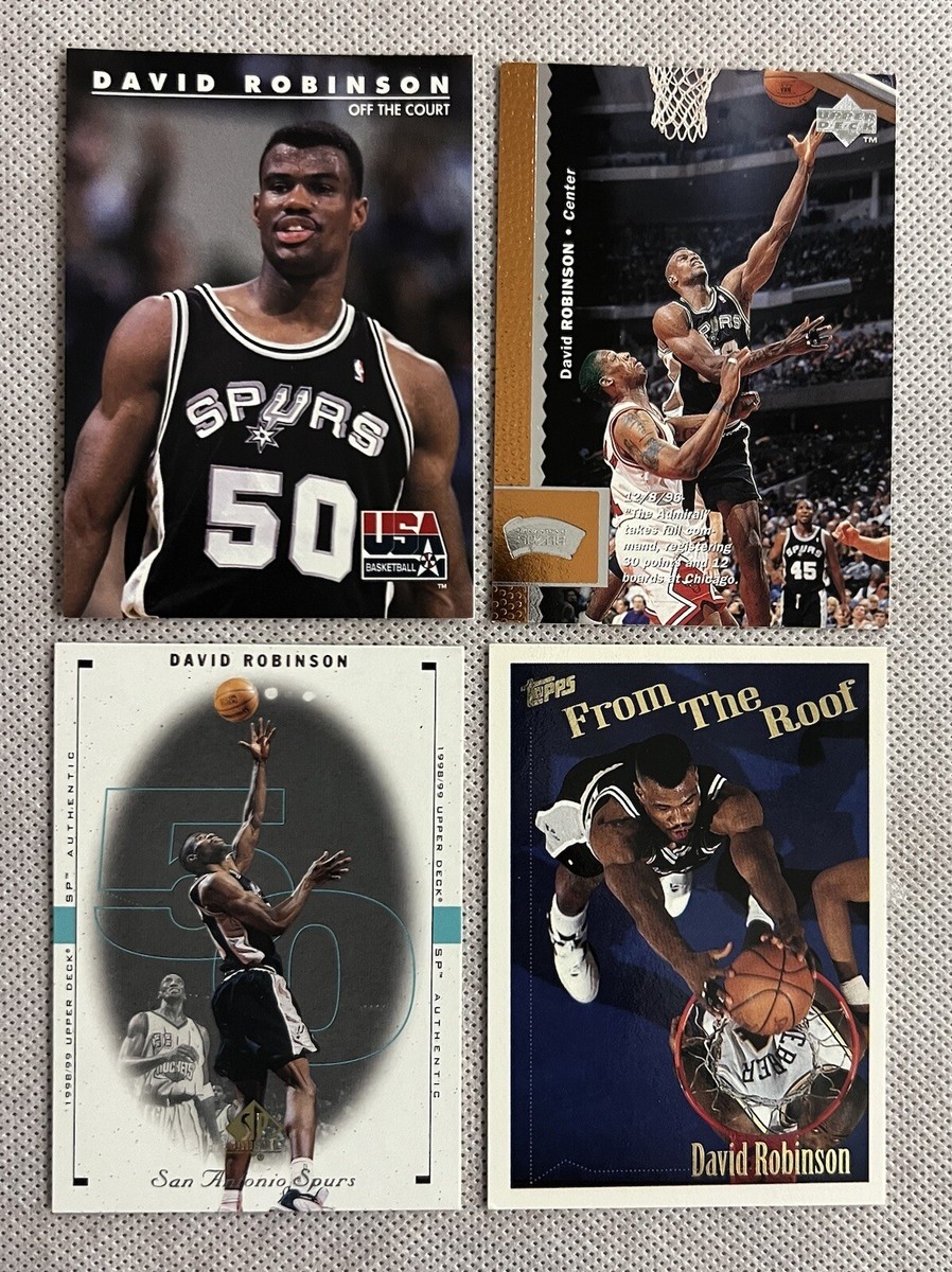 DAVID ROBINSON NBA Basketball Lot Of (4) Cards | eBay
