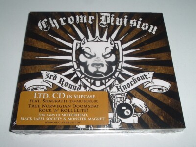 CHROME DIVISION - 3RD ROUND KNOCKOUT  - CD Album, Ltd. Edition, Slipcase (2011)