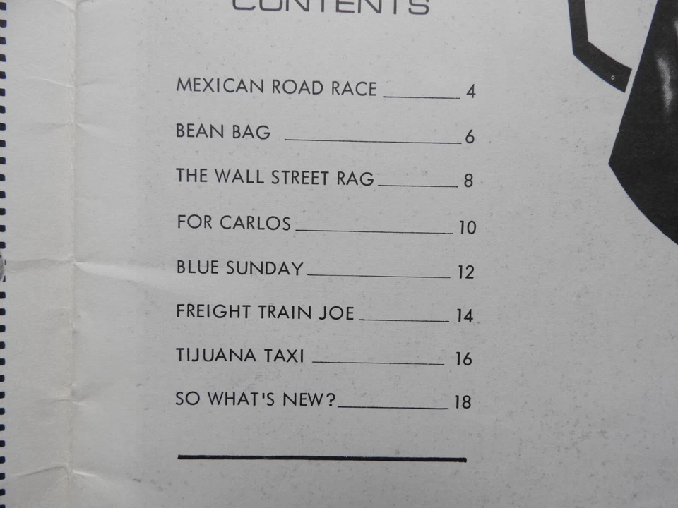 Sounds of Herb Alpert & the Tijuana Brass piano organ guitar standard notation - Image 4 of 4