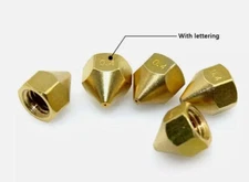 5Pc Nozzle Fit For TierTime UP 3D Printer Accessories Wth 1.75/0.4mm Copper Part