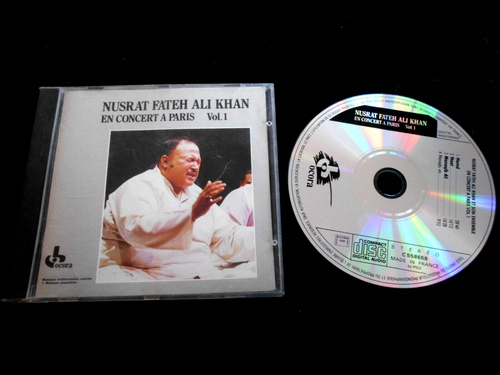 NUSRAT FATEH ALI KHAN/CONCERT A PARIS VOL 1/INDIA MUSIC/OCORA/FRENCH ...