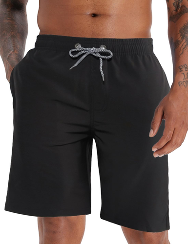 APTRO Men'S Swim Trunks 9" Quick Dry Bathing Suit Big & Tall Beach Swimsuits - Picture 2 of 6