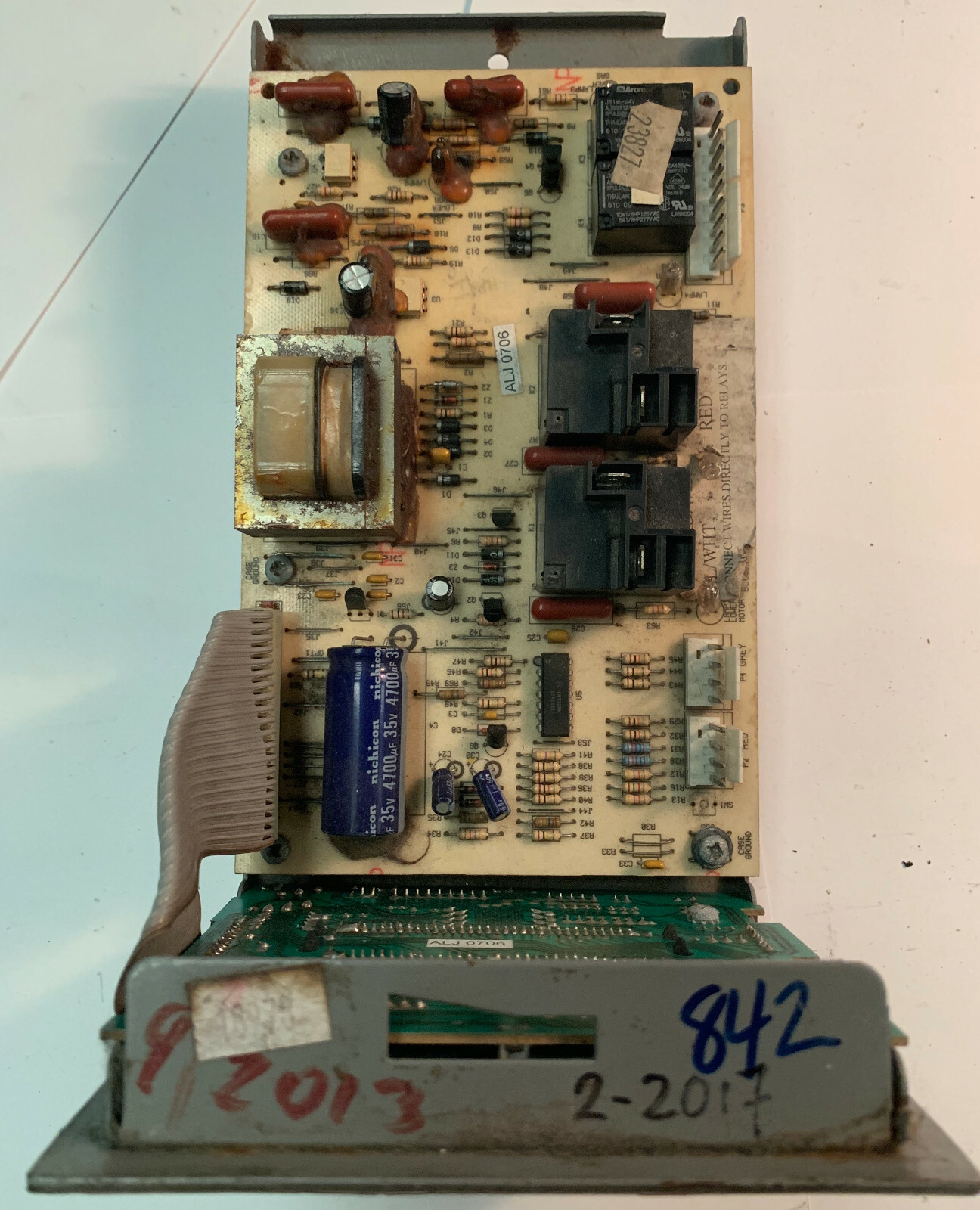 Dryer Computer Board W/Membrane Switch for Dexter P/N#: 9857-133-015 [AS IS]