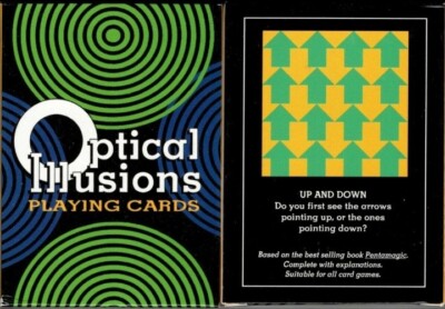 Optical Illusions Playing Cards Full Deck USGS New