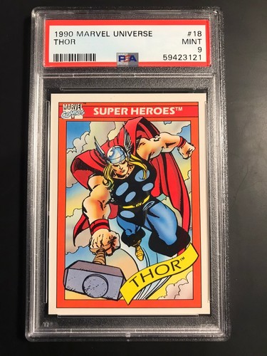1990 Marvel Universe PSA Graded Cards Impel - Pick - Picture 24 of 219