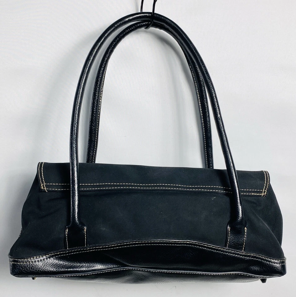Franco Sarto Shoulder Bag Leather And Nylon - Image 3 of 4