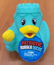 STATUE OF LIBERTY PATRIOTIC RUBBER DUCK 3.5 inch